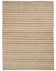 A & B Home Brown 8'x10' Jute Rug with Shuttle Weave Durrie-0