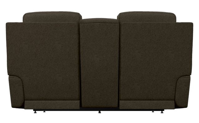 La-Z-Boy® Emmons Taupe Power Reclining Loveseat with Console and Headrest-3