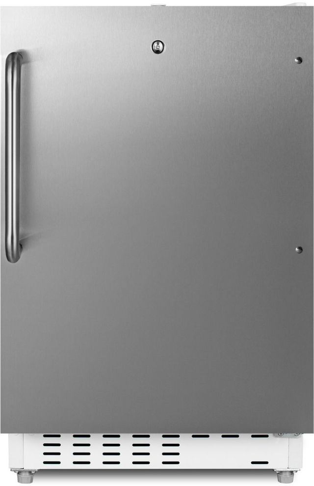 Summit® 2.7 Cu. Ft. Stainless Steel Under The Counter Refrigerator-0