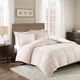 Olliix by Madison Park Duke Champagne Full/Queen Faux Fur Comforter Mini Set-2