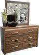 Signature Design by Ashley® Breckori Brown Dresser and Mirror-0