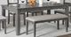 Urban Styles Furniture Acadia 6-Piece Gray Dining Set-1