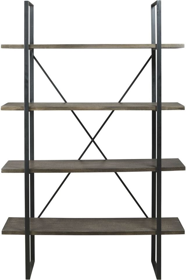 Signature Design by Ashley® Gilesgrove Black/Gray Bookcase-1
