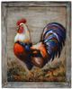 Crestview Collection Proud Brown/Red Wall Art-0