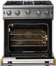 Viking® 5 Series 30" Pure White Pro Style Gas Range-1