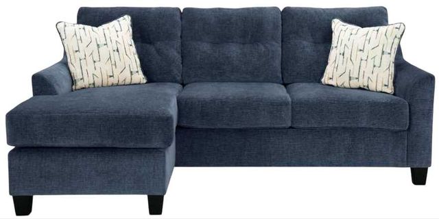 Benchcraft® Amity Bay Ink Queen Sofa Chaise Sleeper-1