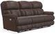 La-Z-Boy® Pinnacle PowerReclineXRW™ Espresso Full Wall Reclining Sofa-3