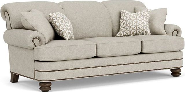 Flexsteel® Bay Bridge Silver Driftwood Sofa-0