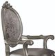 ACME Furniture Versailles 2-Piece Antique Platinum/Silver Arm Chair Set-2