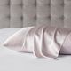 Olliix by Madison Park Silk Pink Queen Mulberry Single Pillow Case-2
