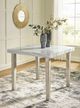 Signature Design by Ashley® Karmenton Gray Counter Table with Bisque Base-1