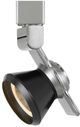 Cal® Lighting & Accessories Black/Brushed Steel Track Light-1