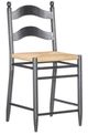 Legacy Classic Vintage Market Kettle Black Rush Seat Counter Stool-0