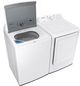 Samsung White Top Load Washer & Electric Dryer Laundry Pair-4