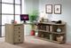 Riverside Furniture Perspectives Sun-Drenched Acacia Peninsula Bookcase-3