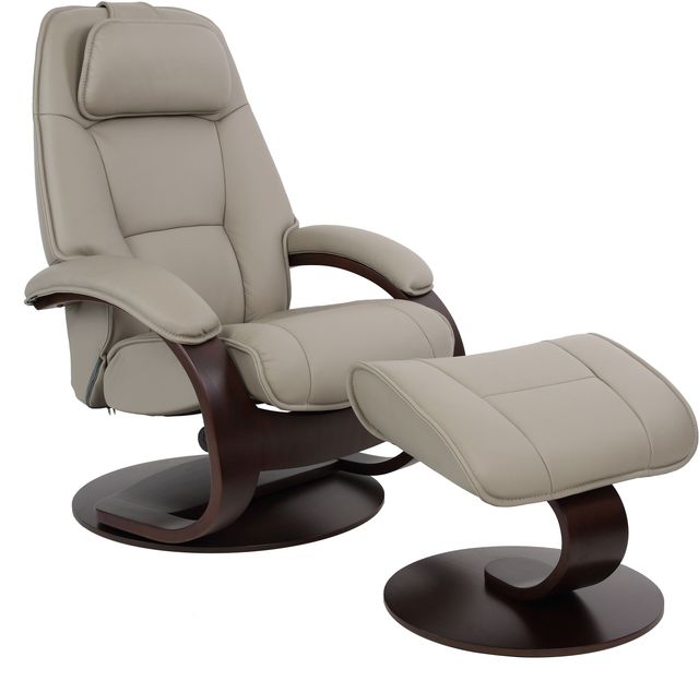 Fjords® Classic Comfort Admiral C Cement Small Recliner-0