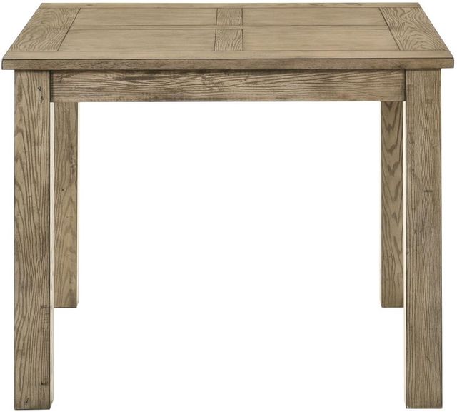 Coaster® Cardova Vineyard Oak Square Counter Height Dining Table-2