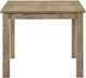 Coaster® Cardova Vineyard Oak Square Counter Height Dining Table-2