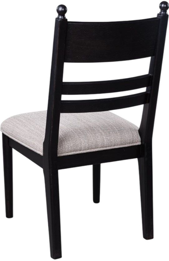 Signature Design by Ashley® Greddinton Black Dining Upholstered Side Chair-3