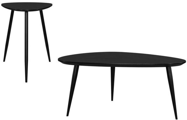 Coaster® Odessa 2-Piece Black Occasional Table Set-0
