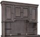 Aspenhome® Sinclair Ash Grey Credenza Hutch-0