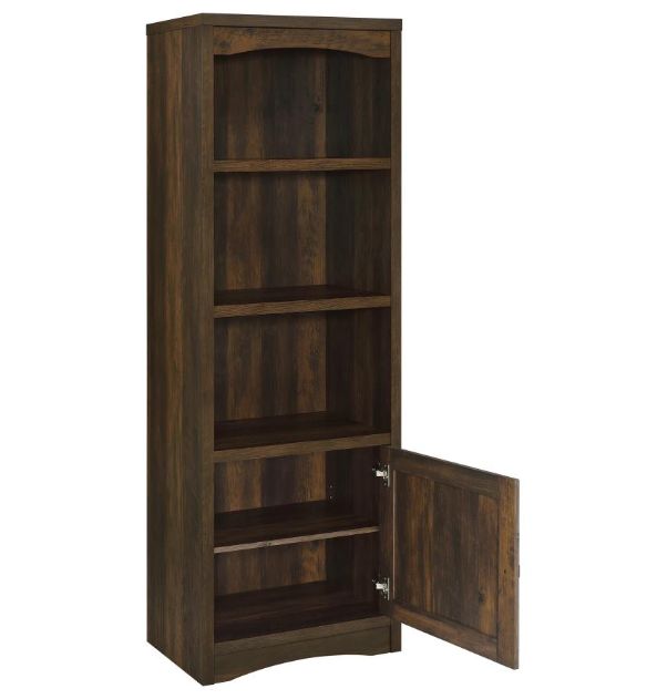 Coaster® Laughlin Dark Pine Media Tower -1