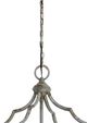 Forty West Sullivan Blue 4-Light Chandelier-2