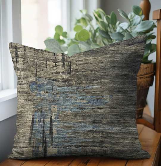Dalyn™ Rug Company Trevi Coffee 18"x18" Throw Pillow-2