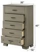 ACME Furniture Joanna Weathered Gray Chest-2