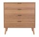 Mazin Furniture Fletcher Natural 4-Drawer Chest-0
