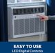 GE® 18,000 BTU's White Thru the Wall Air Conditioner-3
