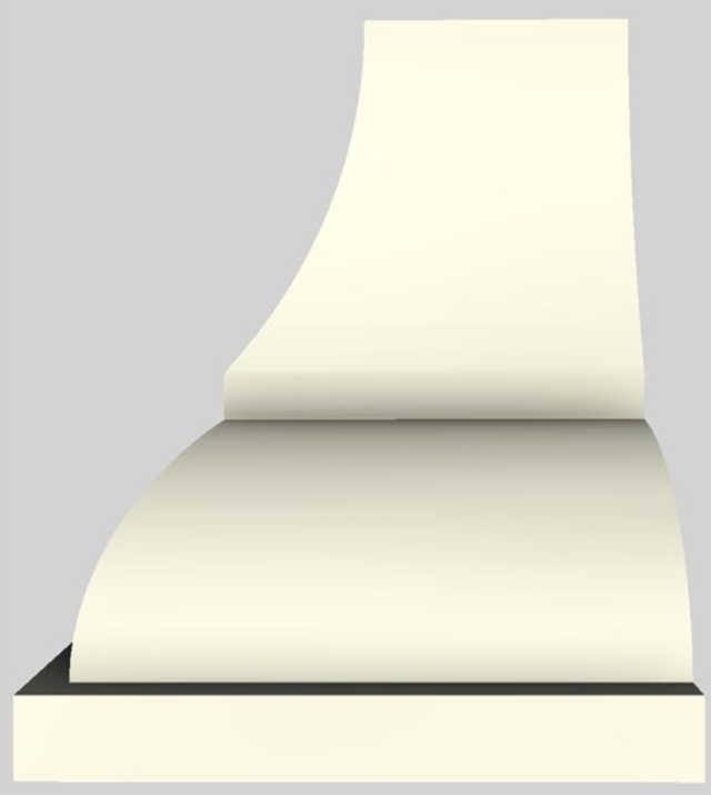 Vent-A-Hood® Designer Series 60" Biscuit Wall Mounted Range Hood-1