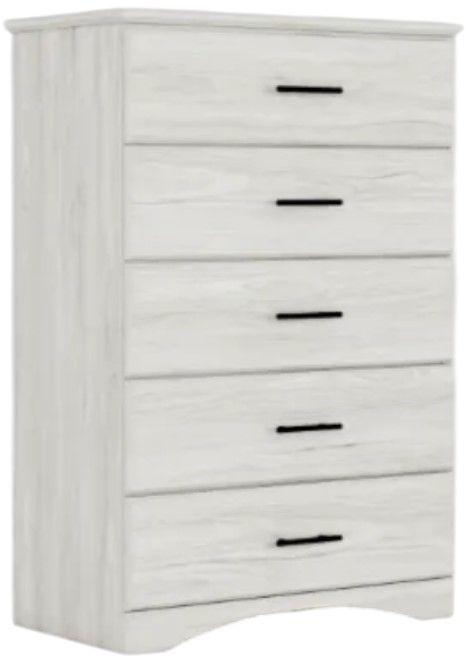 Perdue Woodworks 34,000 Essential White 32" 5-Drawer Chest-0