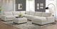 Elements International Arizona 7-Piece Steno Beige Right-Arm Facing Sectional -1