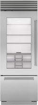 Sub-Zero® Classic Series 30" 17 Cu. Ft. Stainless Steel Built-In Bottom Freezer Refrigerator-0