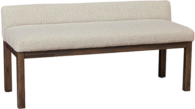 Artisan & Post by Vaughan-Bassett Joinery Espresso Oak/Labradoodle Upholstered Bench-0