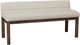 Artisan & Post by Vaughan-Bassett Joinery Espresso Oak/Labradoodle Upholstered Bench-0