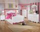 Signature Design by Ashley® Exquisite 5-Piece White Full Sleigh Bed Set-5