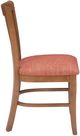 Linon Shelly 2-Piece Brown/Red Upholstered Dining Chair-2