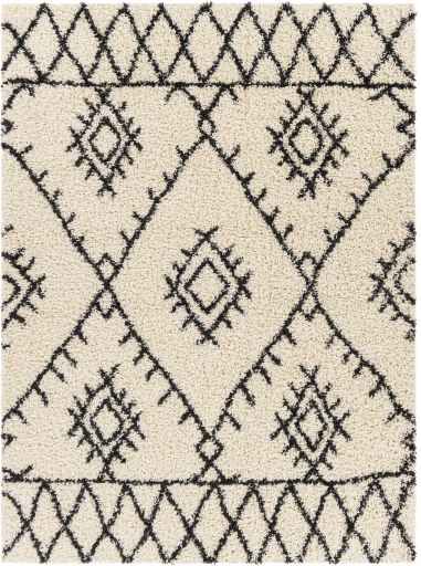 Surya Beni Shag Beige 8'x11' Area Rug-0