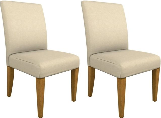 Best® Home Furnishings Customizable Myer 2-Piece Dining Side Chair with Honey Birch Legs-0