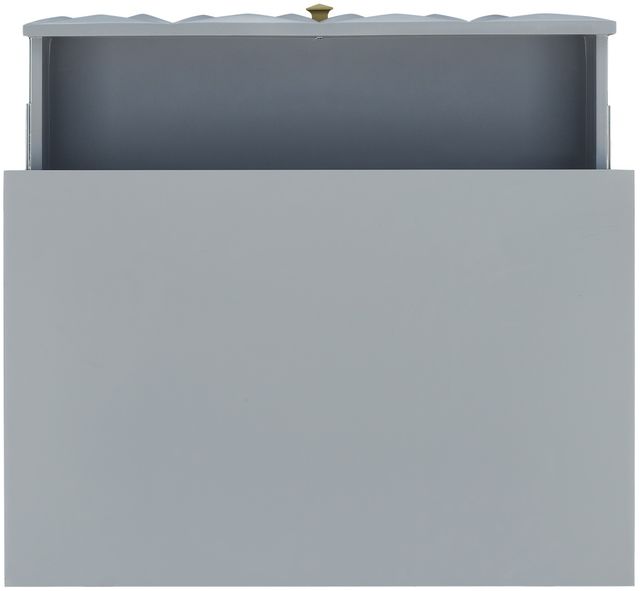 Linon Geo Gray Chest-4