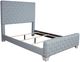 ACME Furniture Saree Gray/Light Teal Queen Panel Bed-0