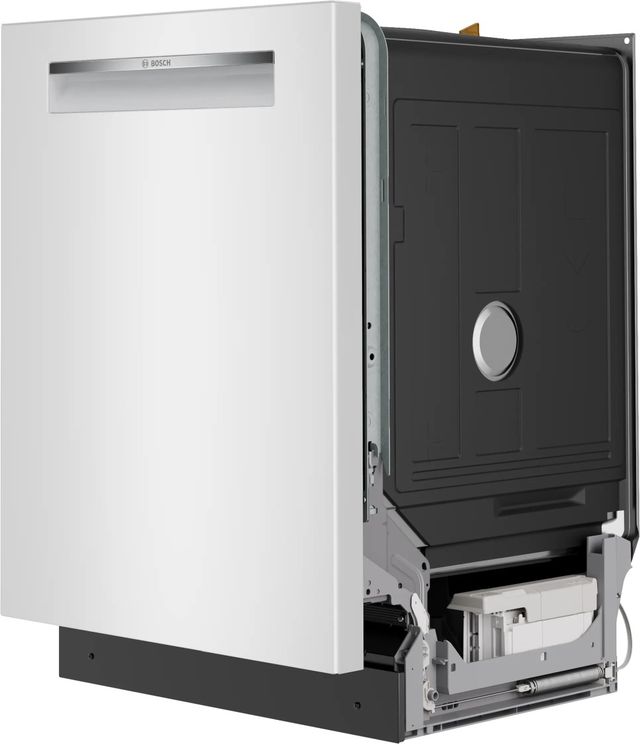 Bosch® 300 Series 24" White Top Control Built-in Dishwasher-4