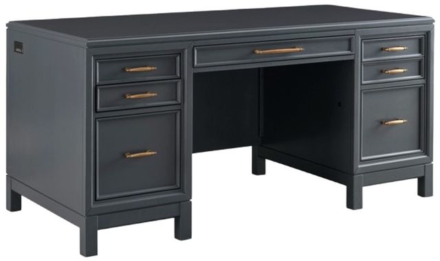 aspenhome® Alexander Midnight 66" Executive Desk-0