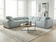 Alexandra Home Nubuck Green Leather 5pc Power Reclining Sectional -0