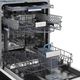 ZLINE Autograph Edition Tallac 30" Black Stainless Steel Top Control  Built In Dishwasher with Champagne Bronze Handle-2