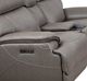 Cheers by Man Wah Naples Taupe Power Reclining Loveseat with Tilt Console-1