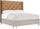 Hooker® Furniture Archives Classic Walnut/Dark Blond California King Panel Bed-4