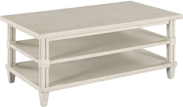 American Drew® Grand Bay Wayland White Rectangular Coffee Table-0